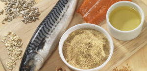 O peixe e azeite são ricos em ácidos gordos essenciais, como o Ómega 3 e 6